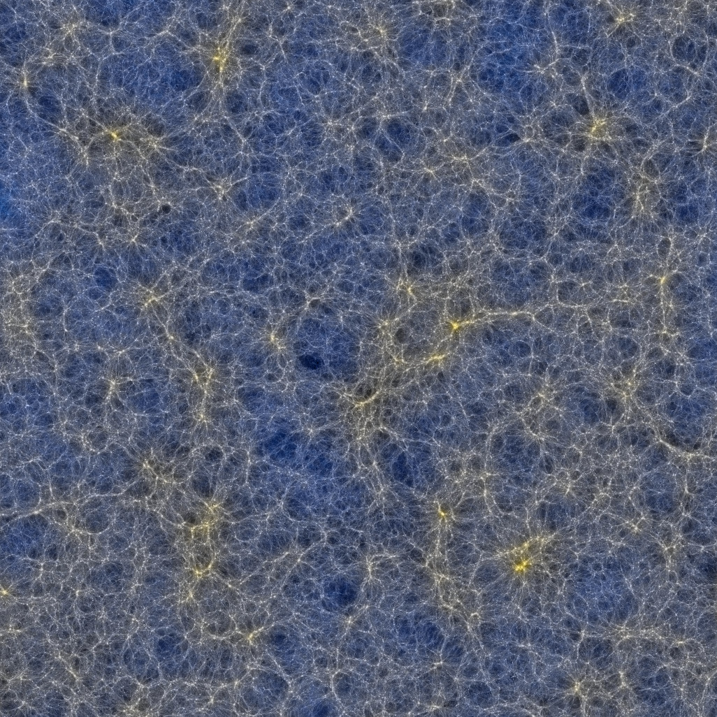 Large scale structure in one of the FLAMINGO simulations