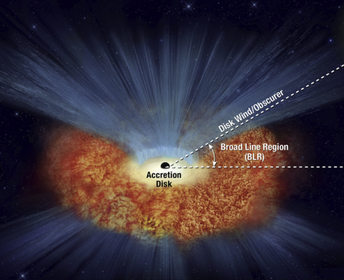 black hole accretion disk