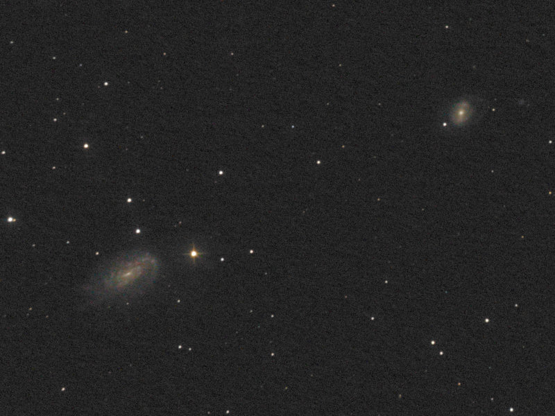 ngc4639 ngc4654 in virgo total exposure 3060 secs binning 2x2