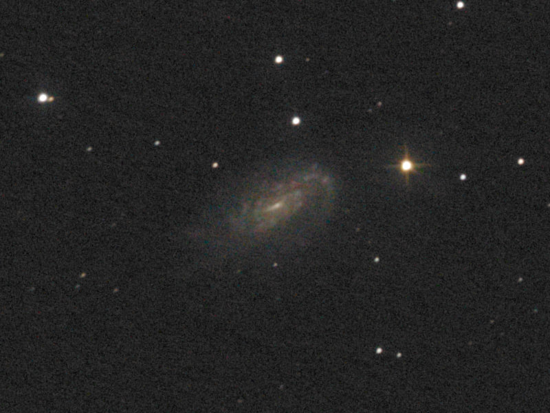 ngc4654 in virgo total exposure 3060 secs binning 1x1 observation