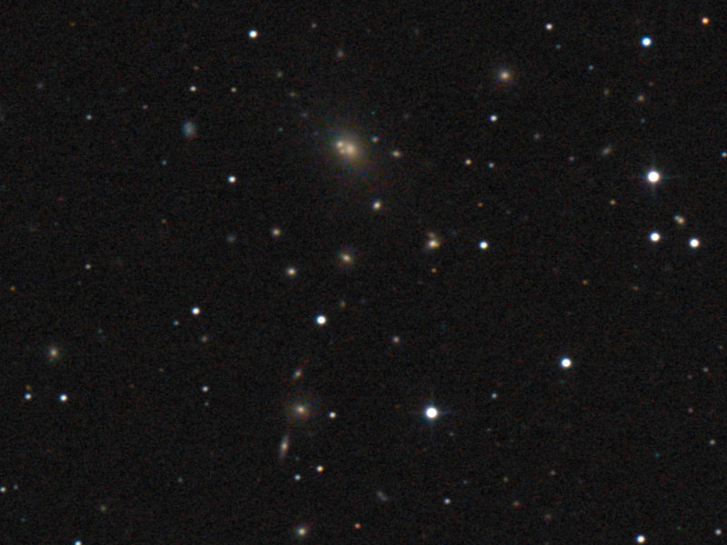 ngc6166 abell 2199 in hercules total exposure 3556 secs binning